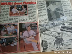 Collectionnisme de Magazine Pronto: reportaje revista pronto - miliki tiene flevitis -